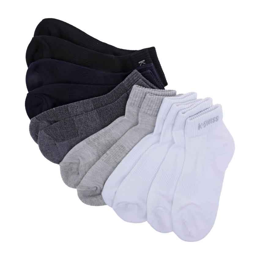6 Pack Calcetas K-Swiss Boy Mod 302