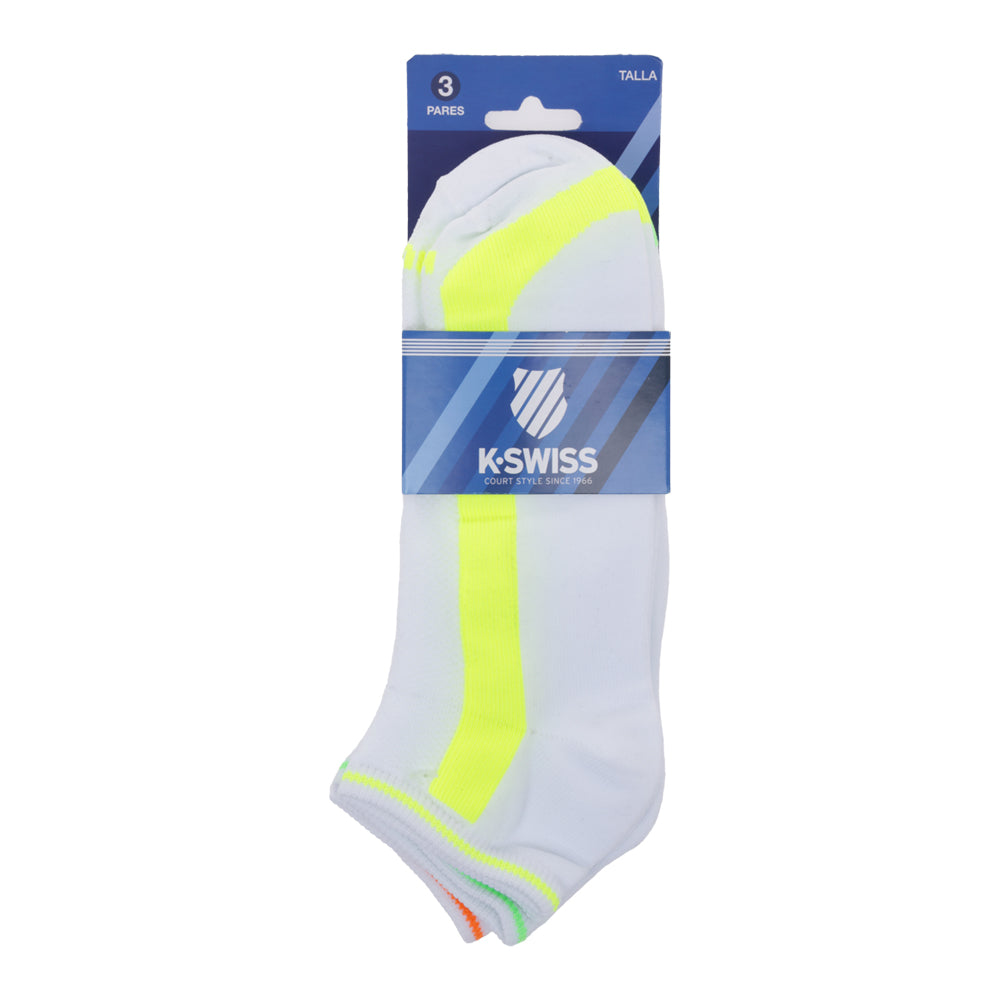 3 Pack Calceta Corta KS-289X Men