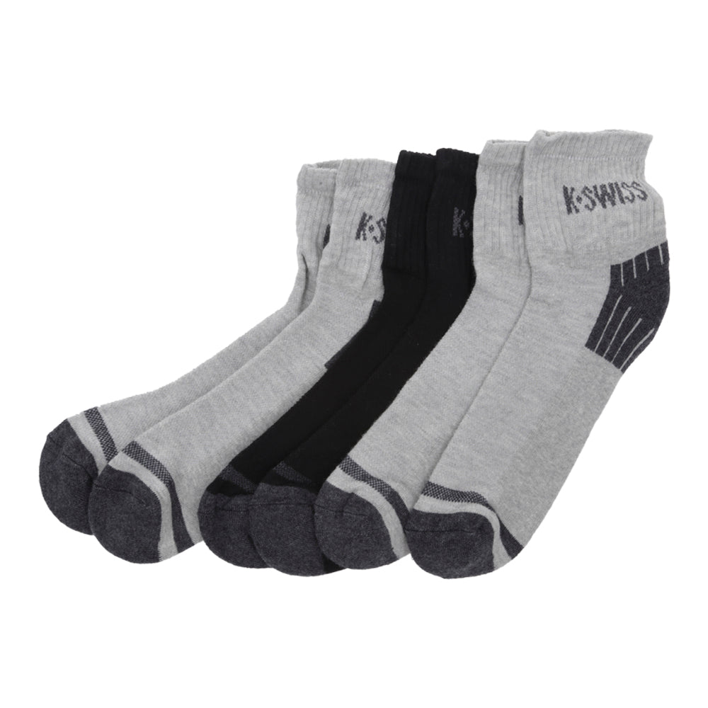 3 Pack Calceta Quarter KS-27 Men