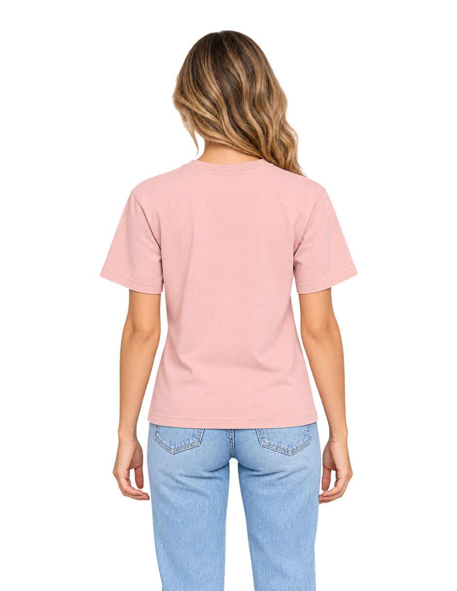 Playera Peanuts® Snoopy Blue Flower Wmn