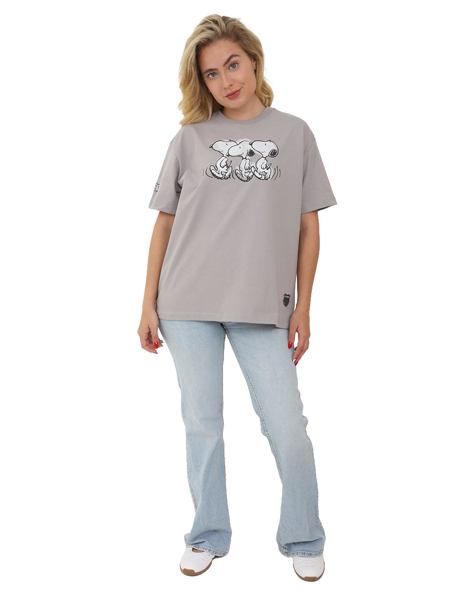 Playera Walking Snoopy Women