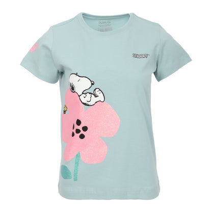 Playera Flower Snoopy Women