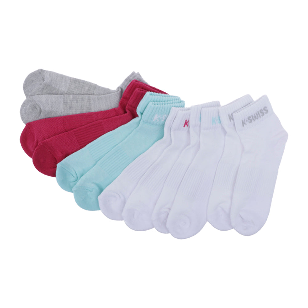 6 Pack Calcetas K-Swiss Niña Mod 402