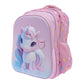 Mochila Escolar Auto o Unicornio