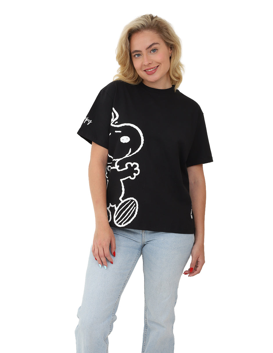 Playera Snoopy Sniff Women