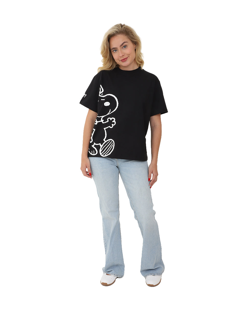 Playera Snoopy Sniff Women