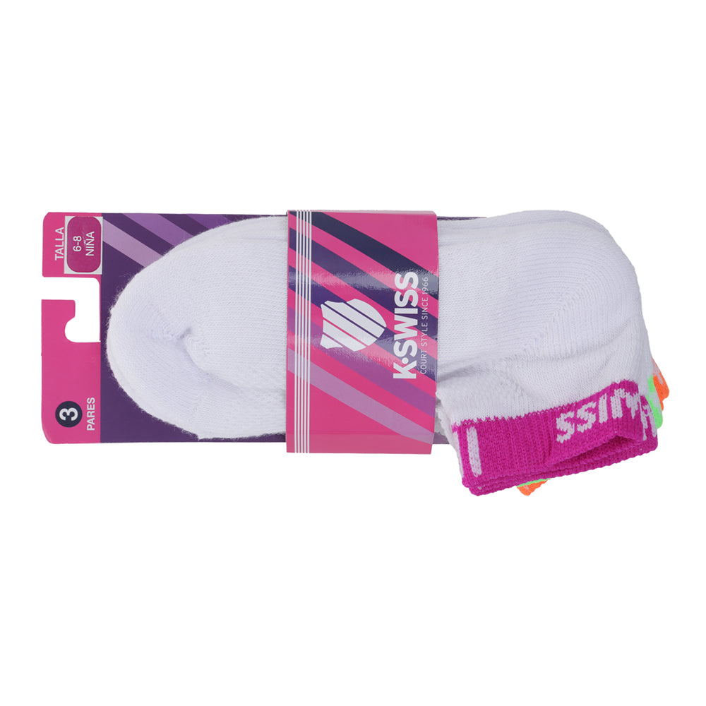 Calceta K-swiss Niña 3 Pack