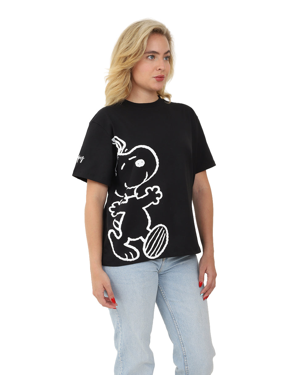Playera Snoopy Sniff Women