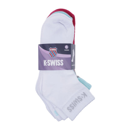 6 Pack Calcetas K-Swiss Niña Mod 402